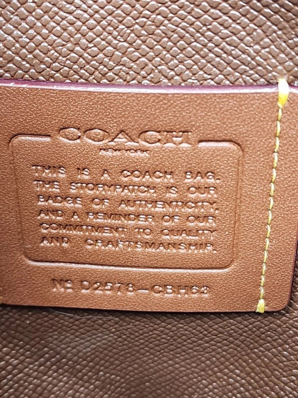 NWT Coach Mollie Tote Bag 25 In Signature Canvas With Shell Print CBH63 - Picture 12 of 12